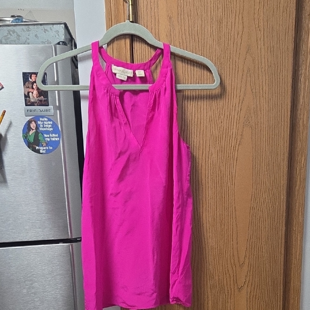 Cynthia Rowley Fuchsia Tank Top
